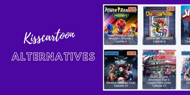 kisscartoon alternatives sites